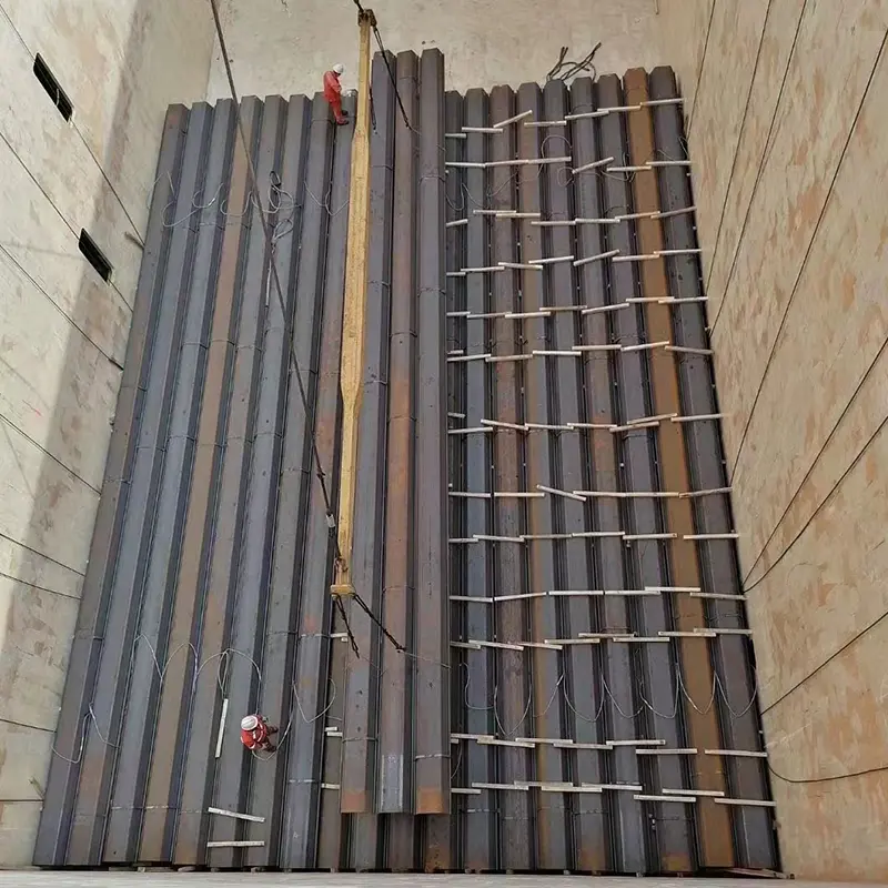 Carbon steel Larssen Steel Sheet Pile price