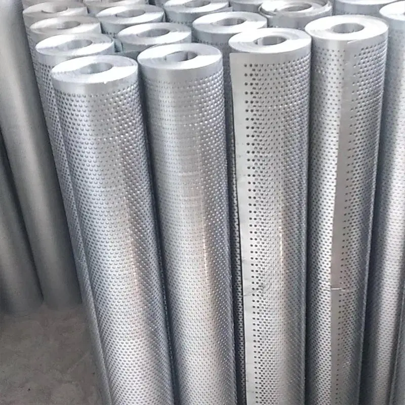 High Quality Stainless Steel Round Hole Perforated Mesh