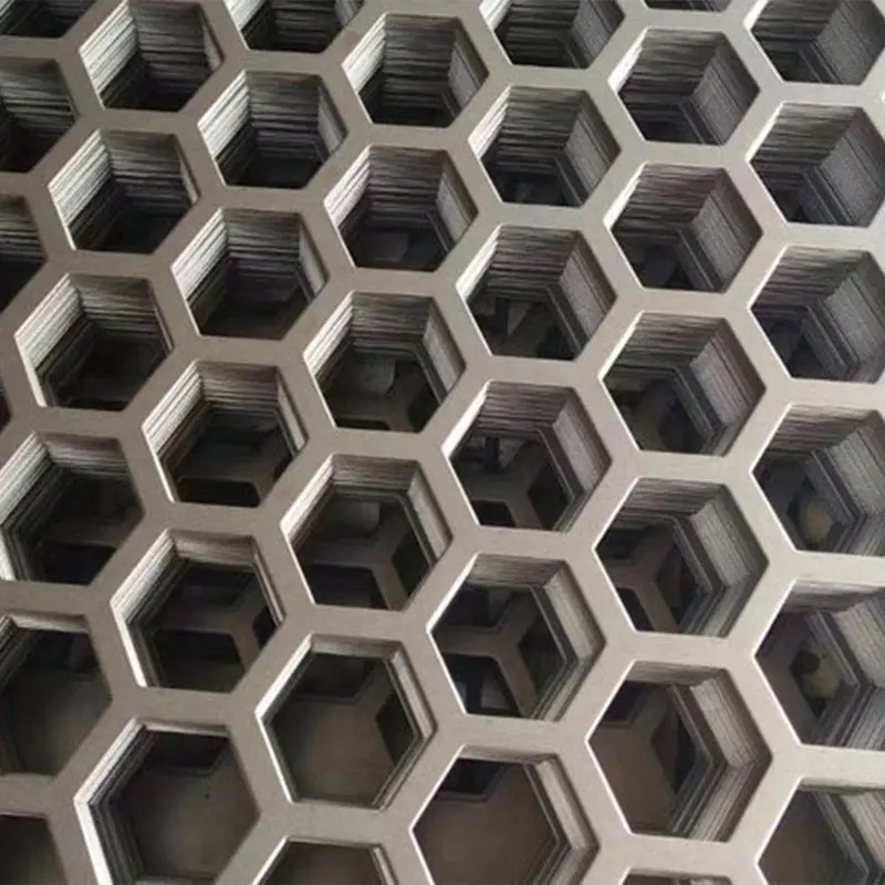 High Quality Stainless Steel Round Hole Perforated Mesh